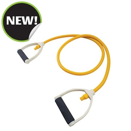 Champion Sports 5 ft. Resistance Tubing, Yellow CH55883